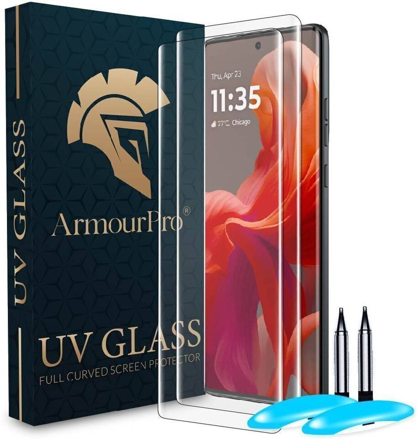 ArmourPro Edge To Edge Tempered Glass for MOTOROLA G85 5G, MOTORO
