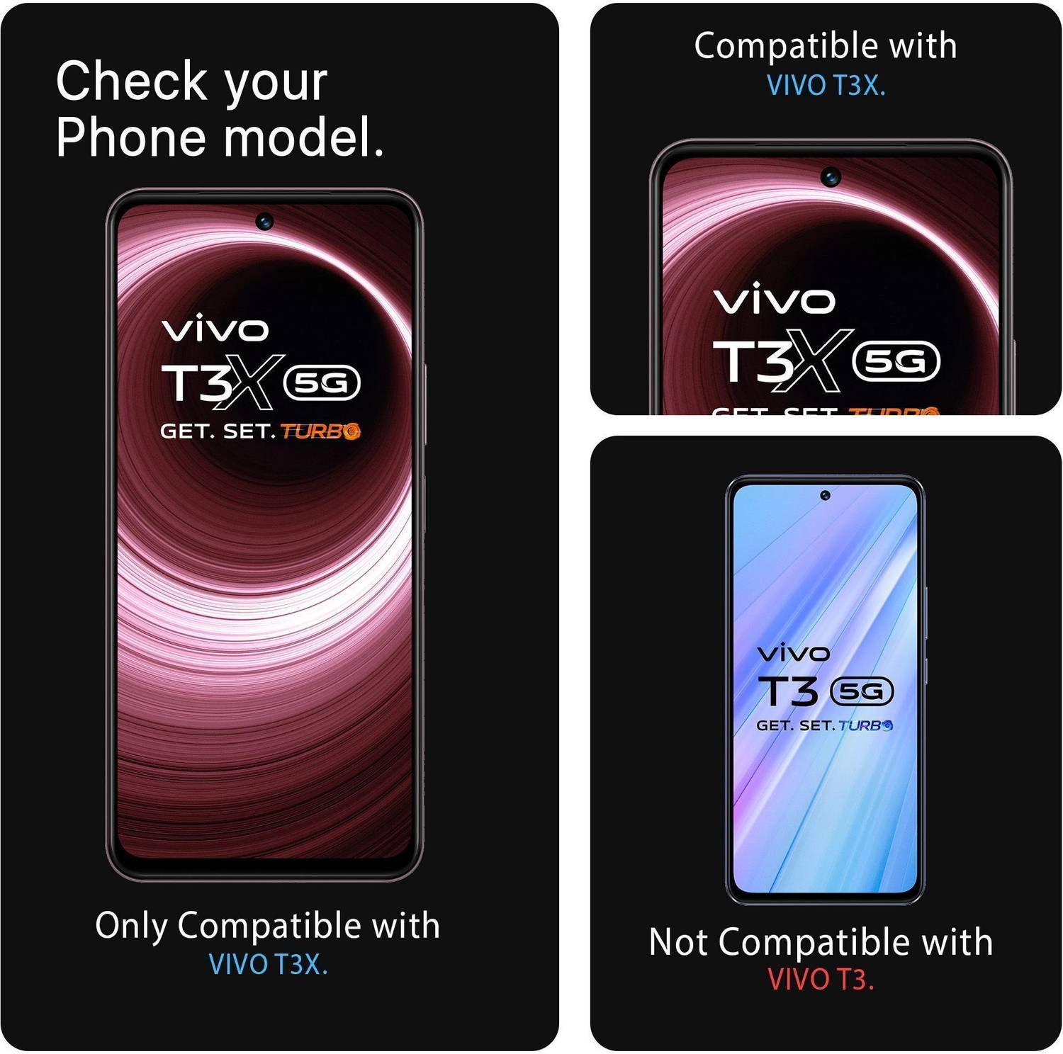 ArmourPro Edge To Edge Tempered Glass for Vivo T3x, Realme Narzo 70X, - Image 4