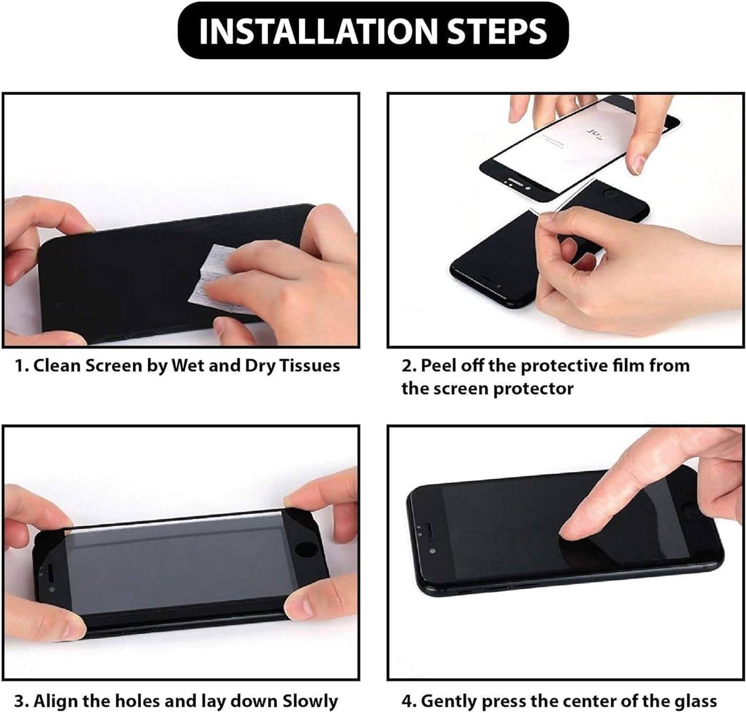 EITANSHA Edge To Edge Tempered Glass for POCO X6 Neo - Image 4