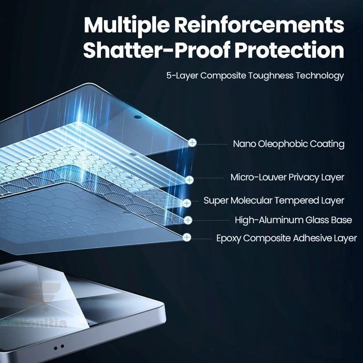 Image of WonReza Edge To Edge Tempered Glass for iQOO Neo 10R 5G
