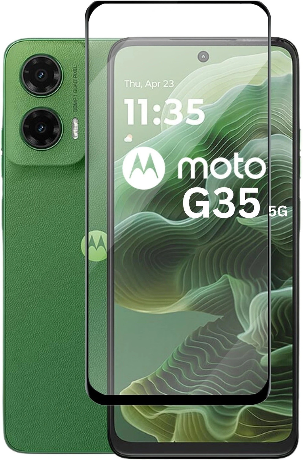 Image of Fablue Edge To Edge Tempered Glass for MOTOROLA g35 5G