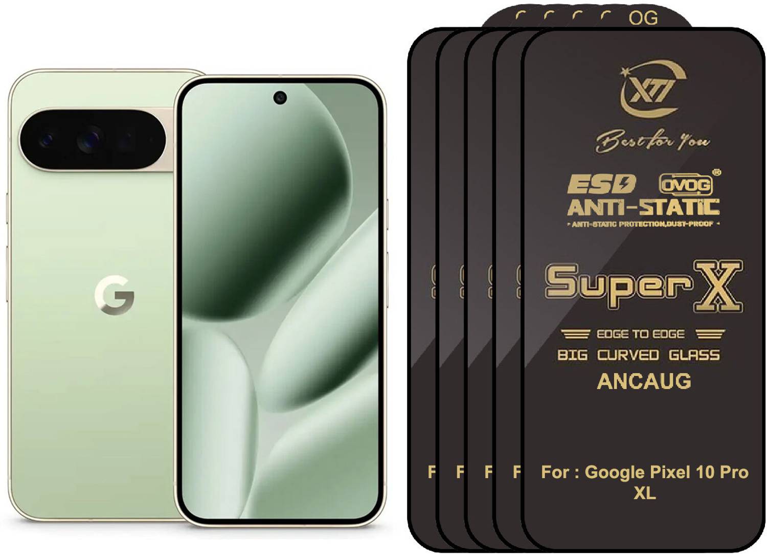 SuperX Edge To Edge Tempered Glass for Google Pixel 10 Pro XL