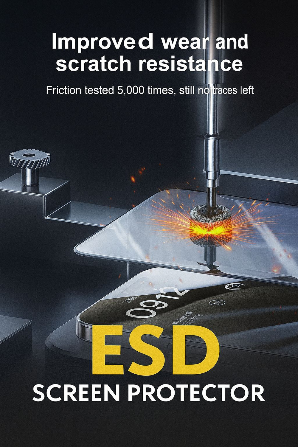 Image of GDMA Edge To Edge Tempered Glass for POCO F5