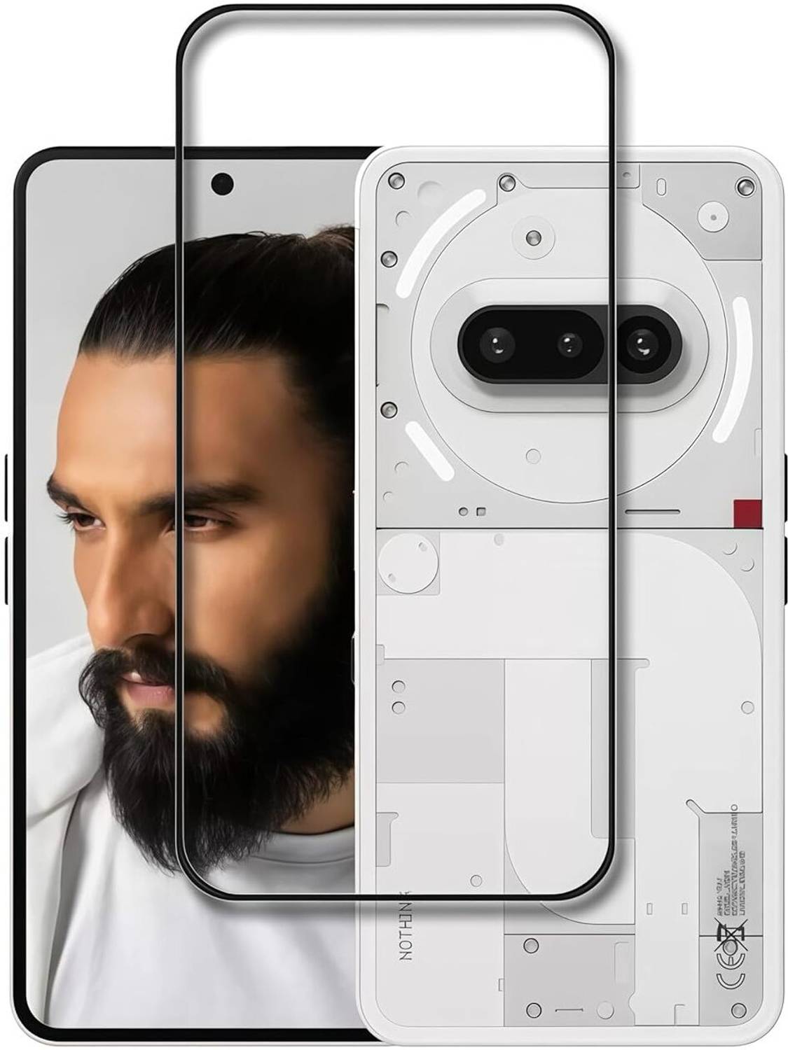 Bodoma Edge To Edge Tempered Glass for Nothing Phone 3A 5G