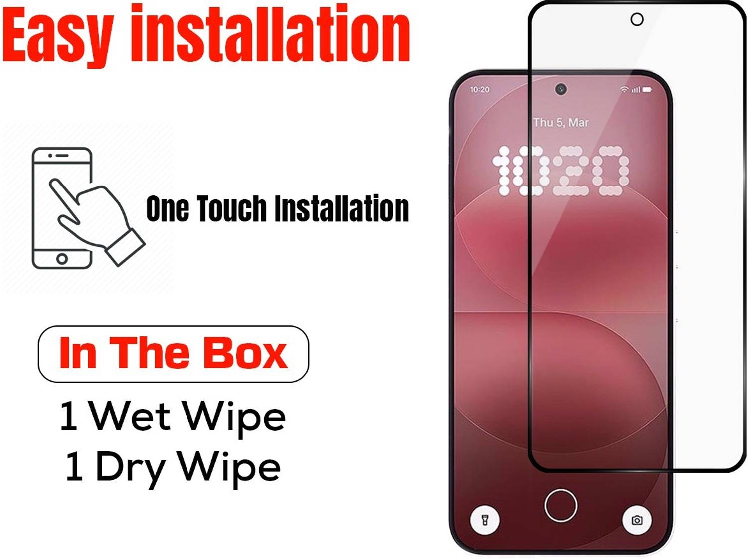Gorilla Edge To Edge Tempered Glass for Nothing Phone Pro - Image 5