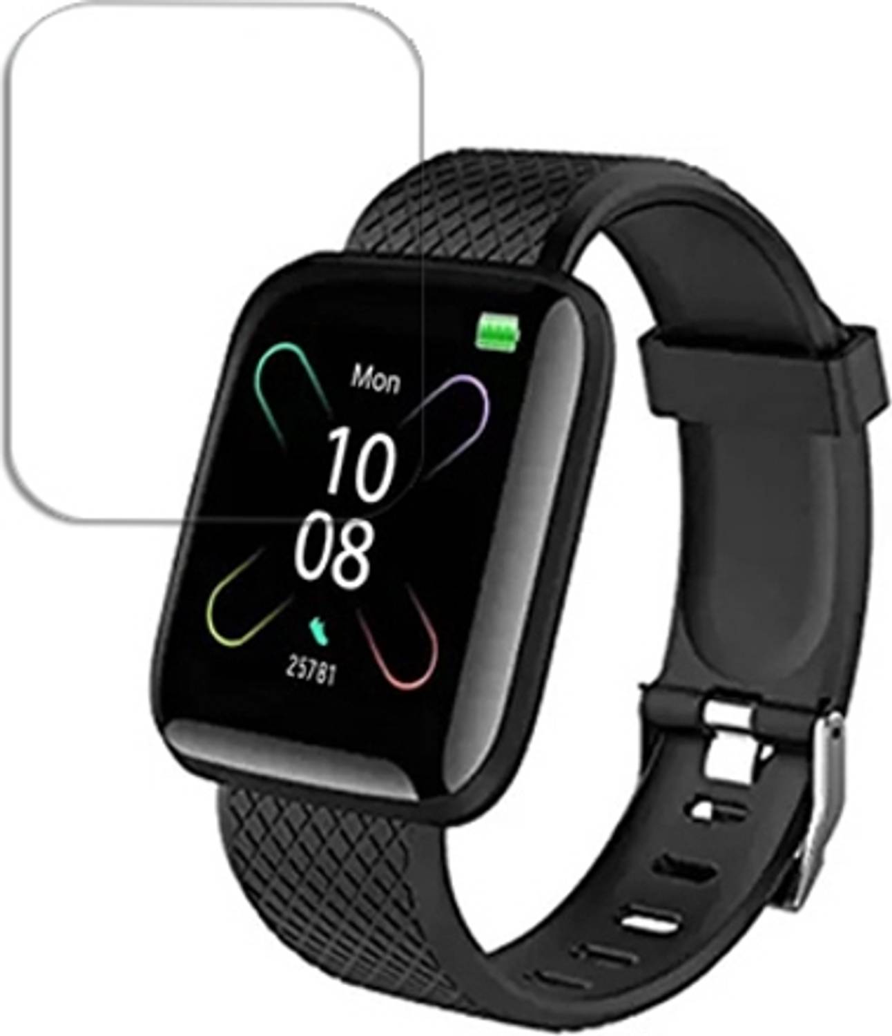 SOMTONE Edge To Edge Tempered Glass for IDS116 SMART BRACELET WAT