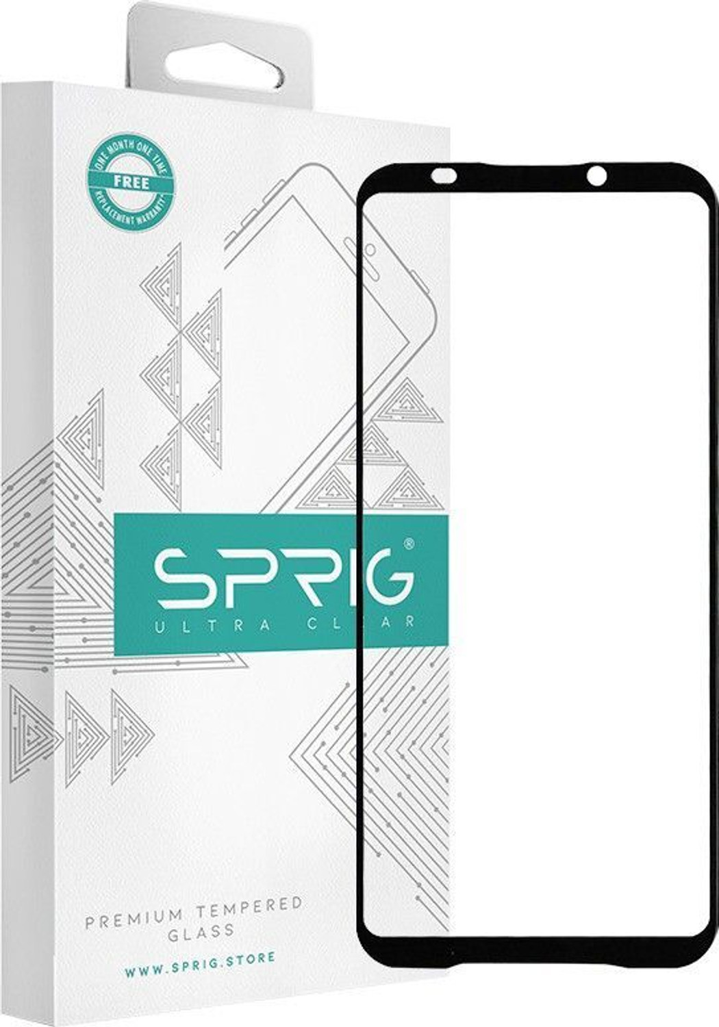 Image of Sprig Edge To Edge Tempered Glass for BLACK Shark 2, Black Shark 2
