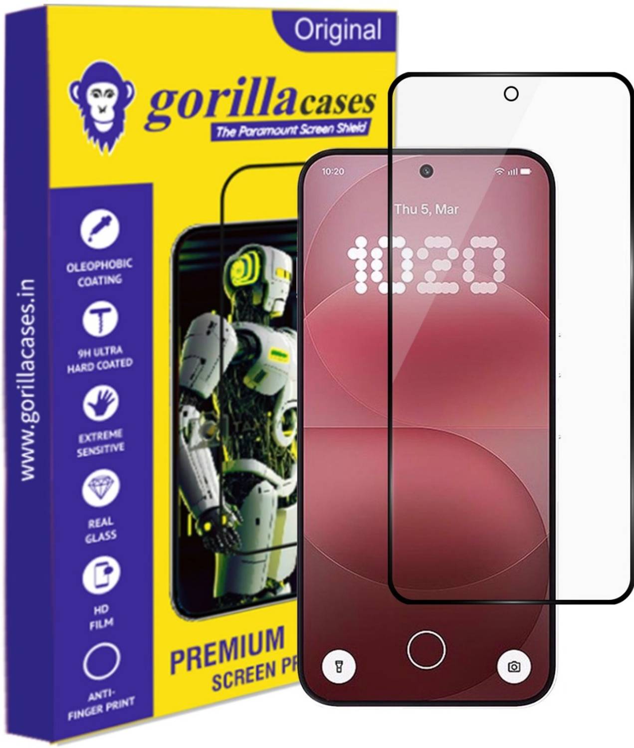 Gorilla Edge To Edge Tempered Glass for Nothing Phone Pro - Image 4