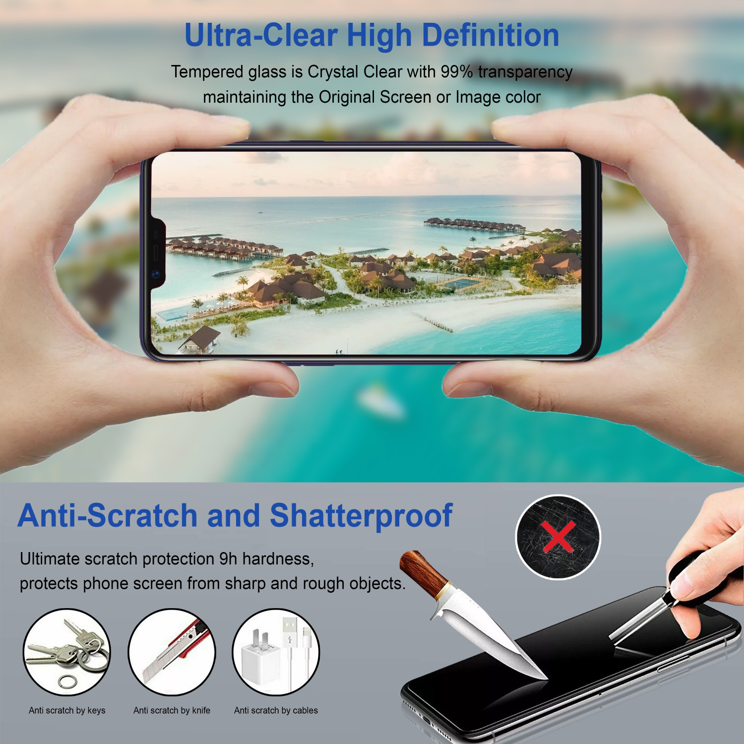Image of Zapcase Edge To Edge Tempered Glass for CMF by Nothing Phone 1 (Pack of 1)