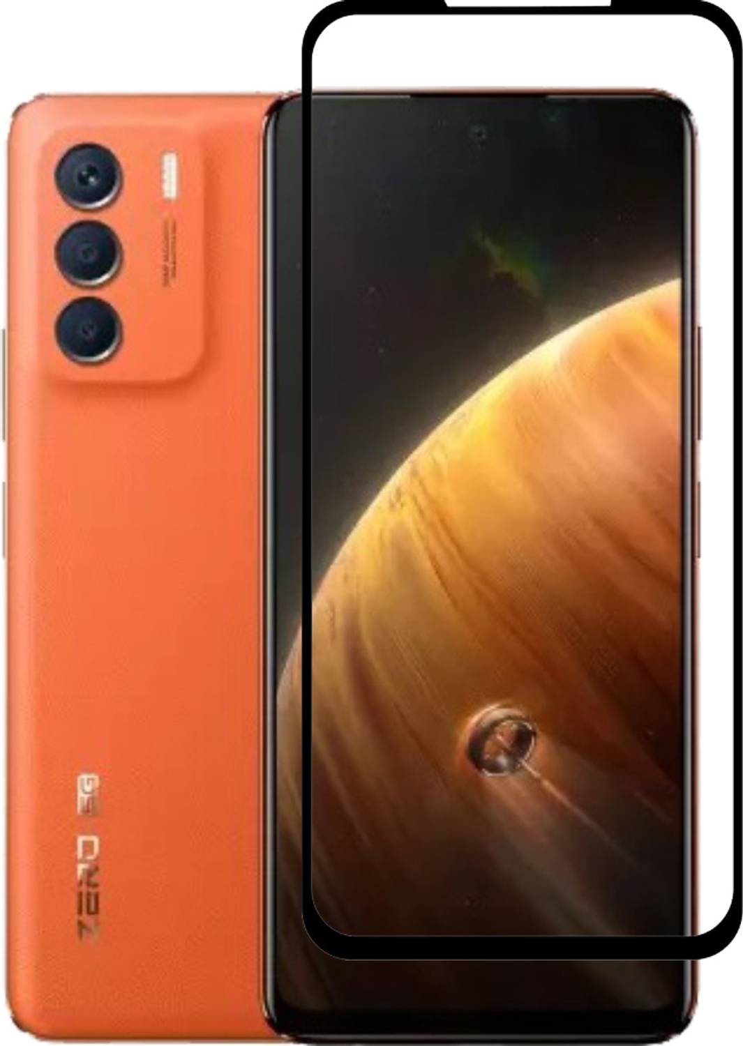 AKSHUD Edge To Edge Tempered Glass for Infinix Zero 5G 2023 TURBO