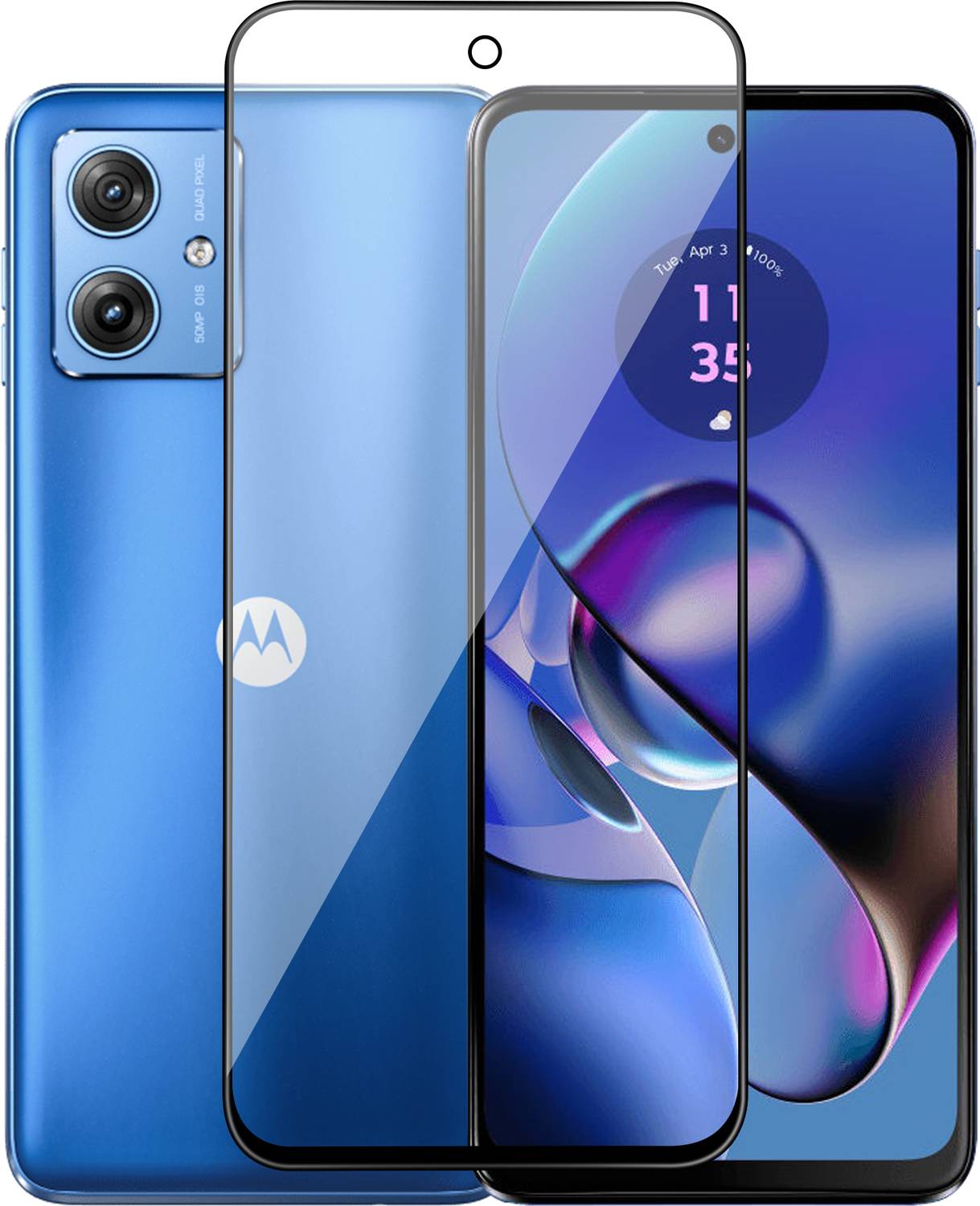 Artistque Edge To Edge Tempered Glass for MOTOROLA g64 5G (Pack o