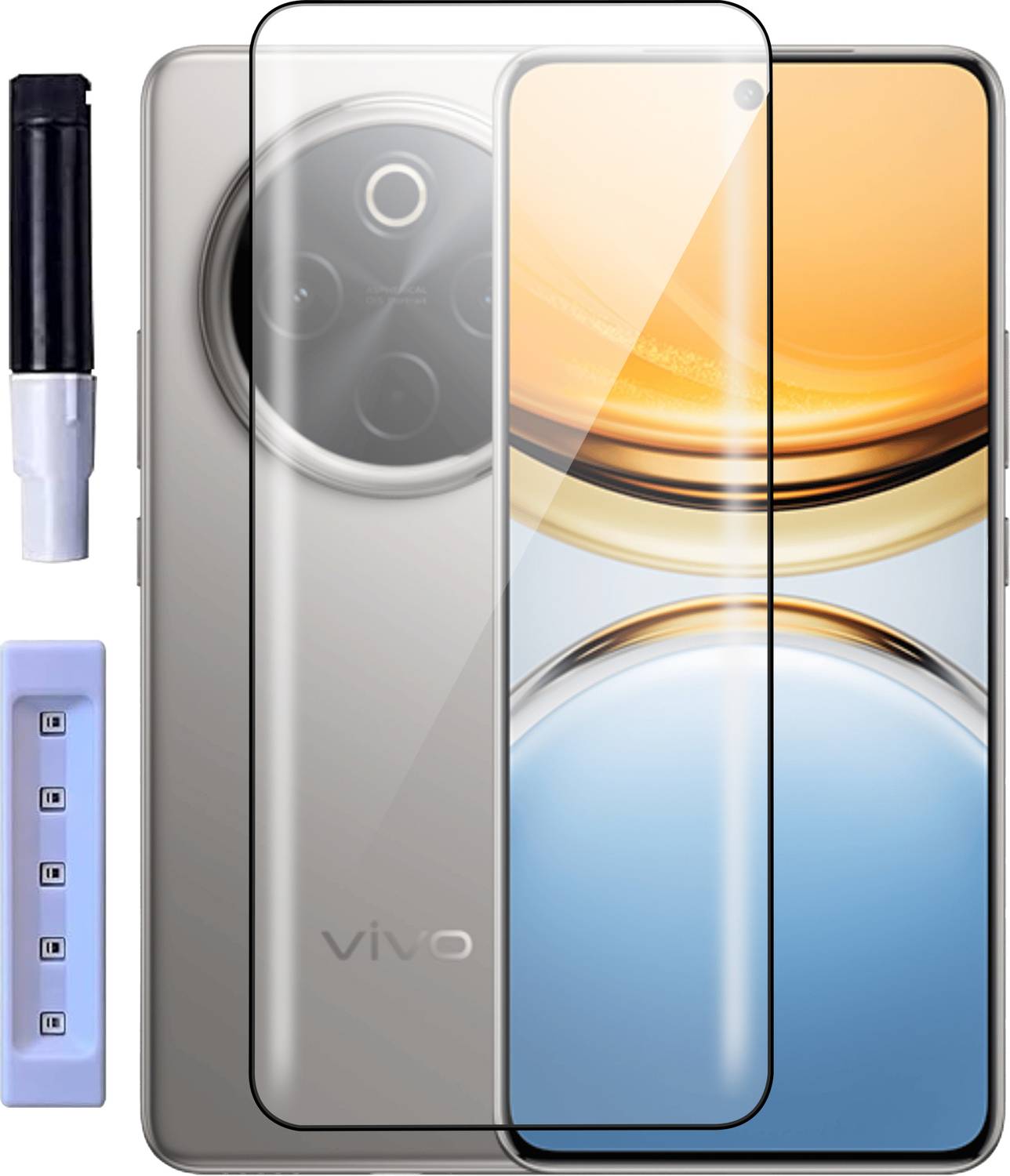 Artistque Edge To Edge Tempered Glass for vivo T4 5G