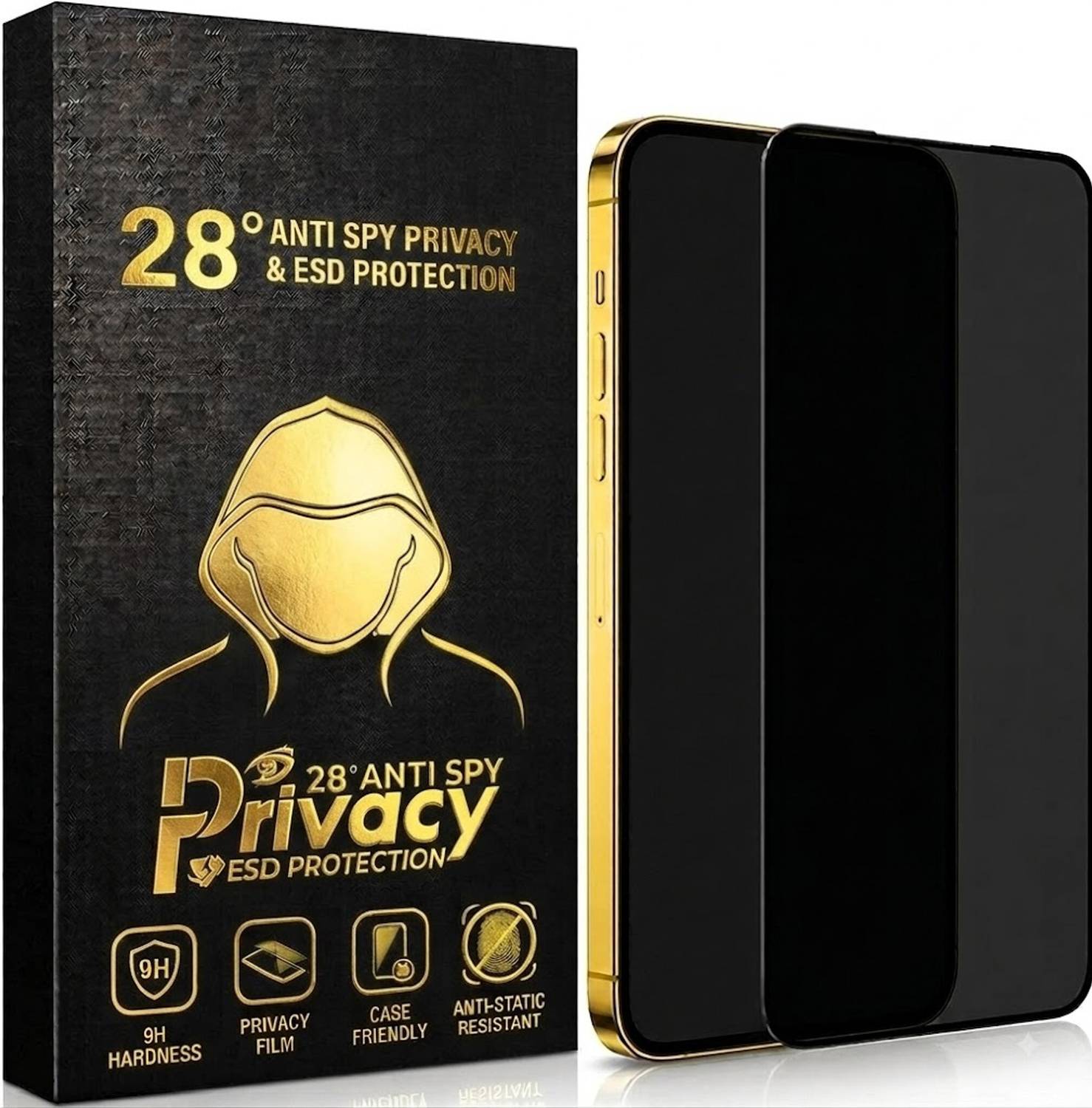 CRAFTYVIBESHUB Edge to Edge Tempered Glass for Samsung Galaxy S25 FE - Image 1