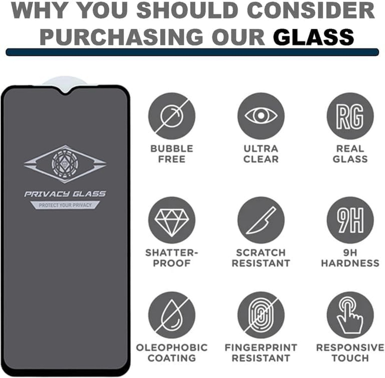 Image of road cluster Edge To Edge Tempered Glass for Oppo A6X 5G