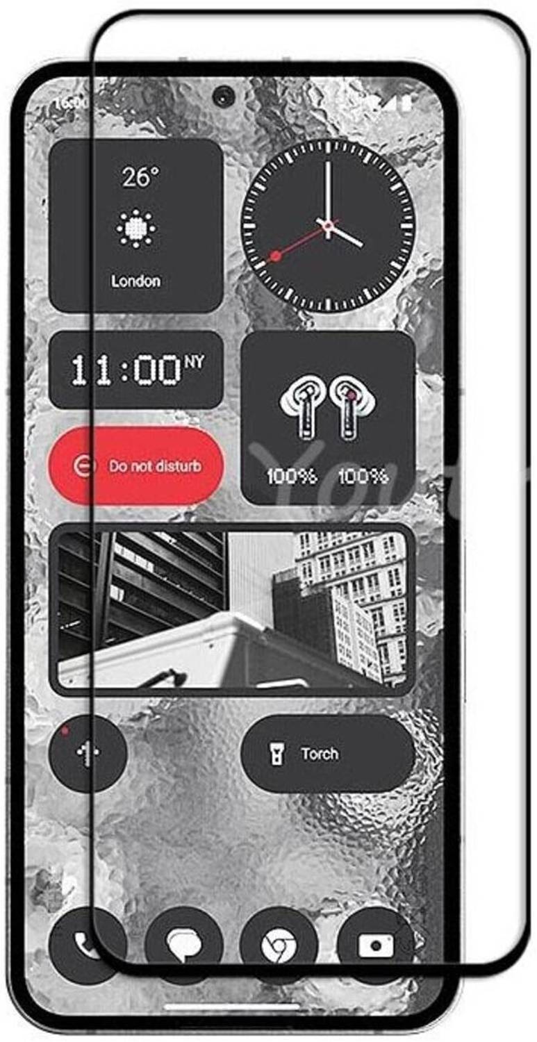 Bodoma Edge To Edge Tempered Glass for Nothing Phone 2A, Nothing Phone 2A Plus