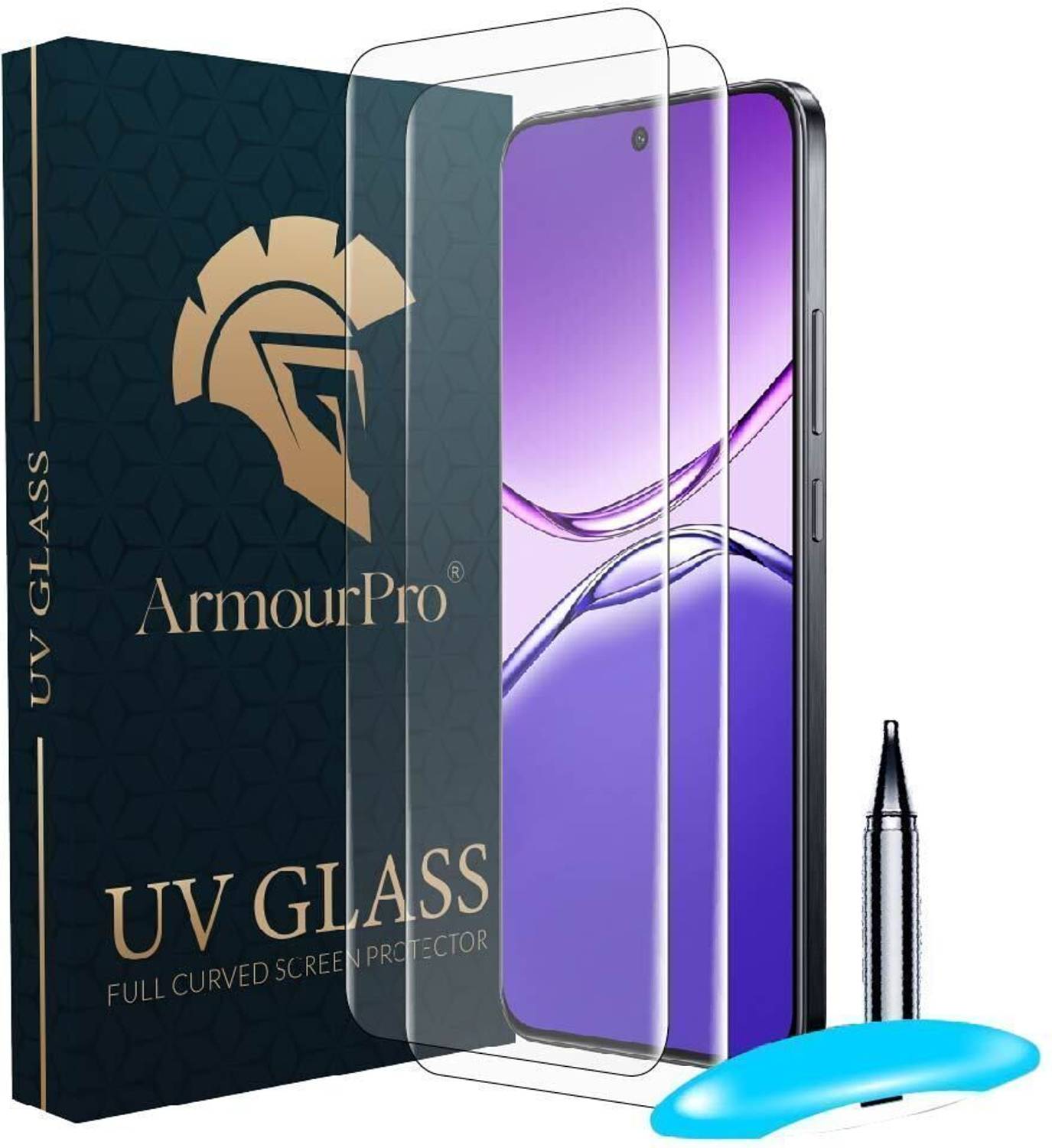 ArmourPro Edge To Edge Tempered Glass for Oppo F29 Pro 5G (Pack o