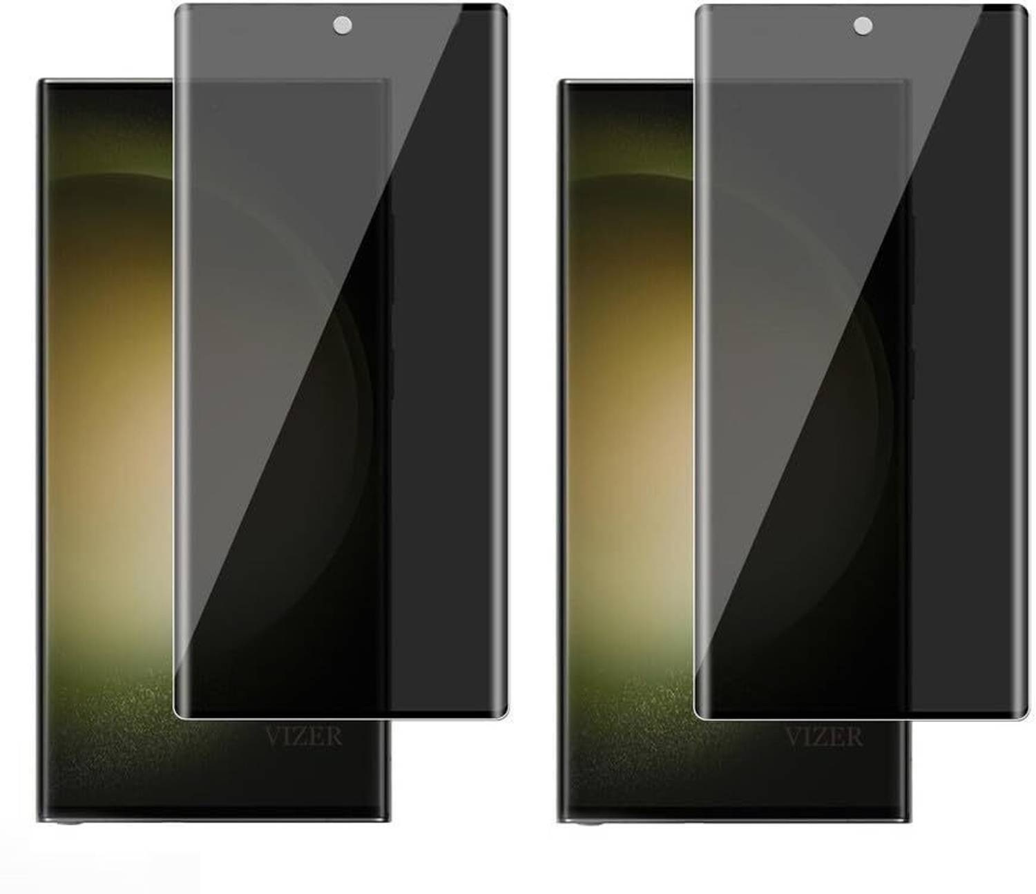 LIKECASE Edge To Edge Tempered Glass for Samsung Galaxy S23 Ultra
