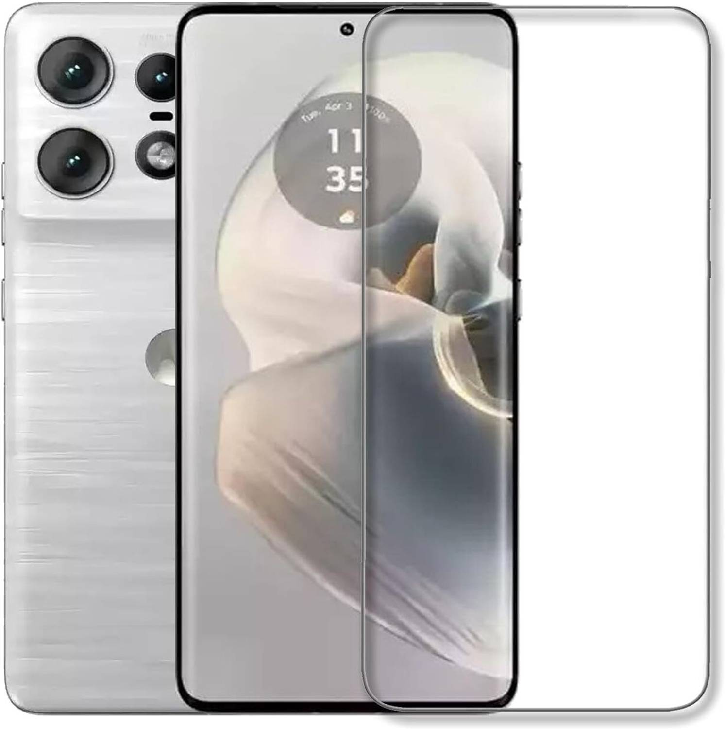 BRENZZ Tempered Glass Guard for MOTOROLA Edge 50 Pro 5G, MOTO Edg