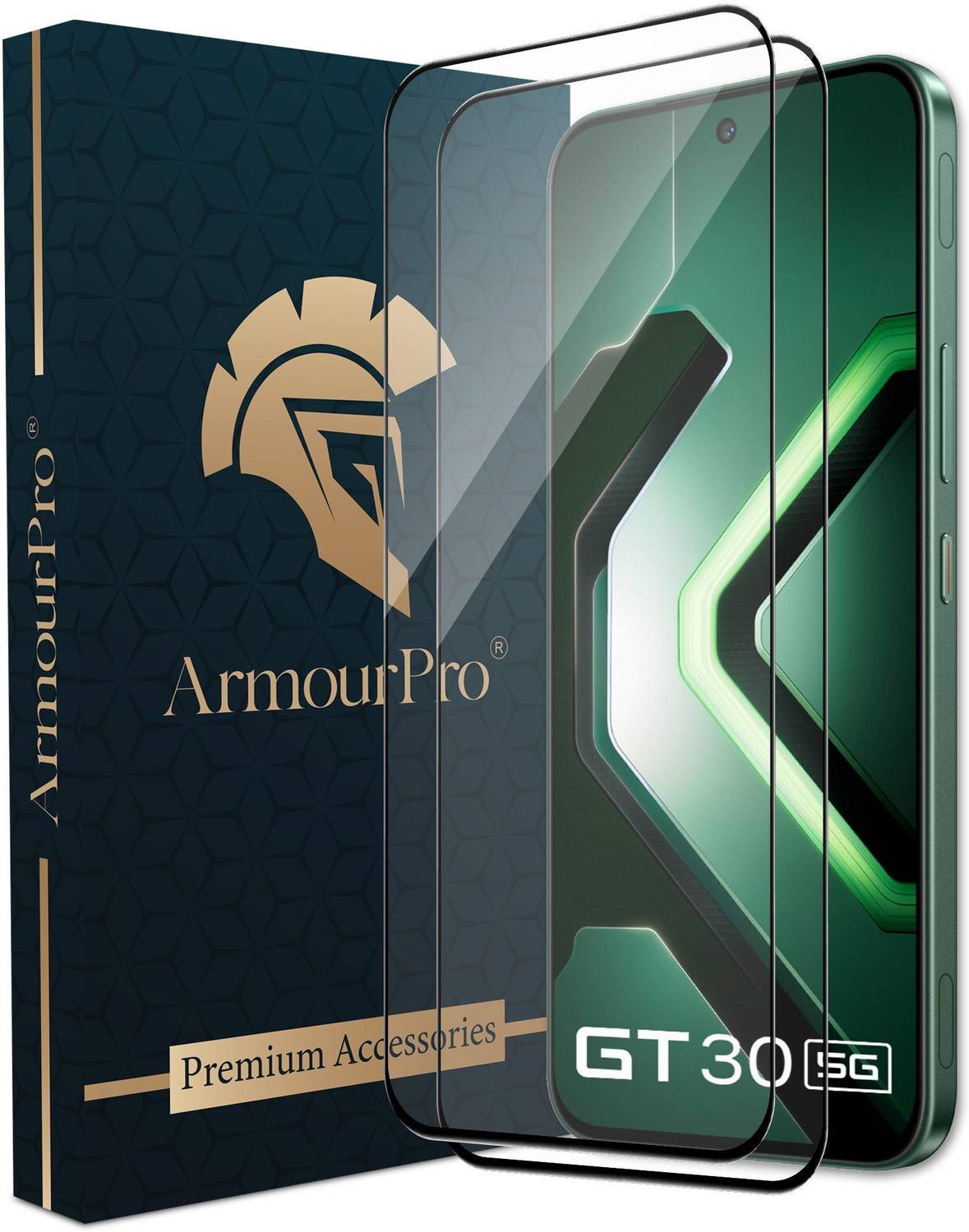 ArmourPro Edge To Edge Tempered Glass for Infinix GT 30 5G, Infinix GT 30 Pro 5G