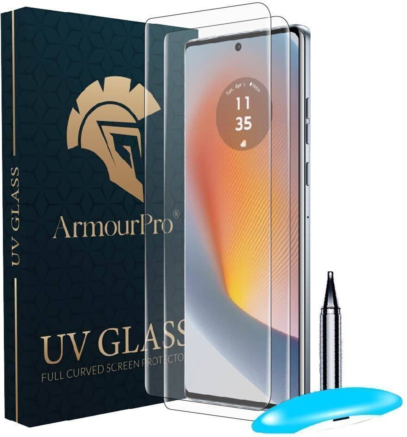 ArmourPro Edge To Edge Tempered Glass for Motorola G96 5G