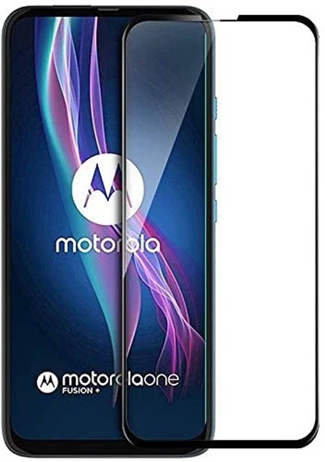 Bodoma Edge To Edge Tempered Glass for Motorola One Fusion Plus, Moto One Fusion Plus