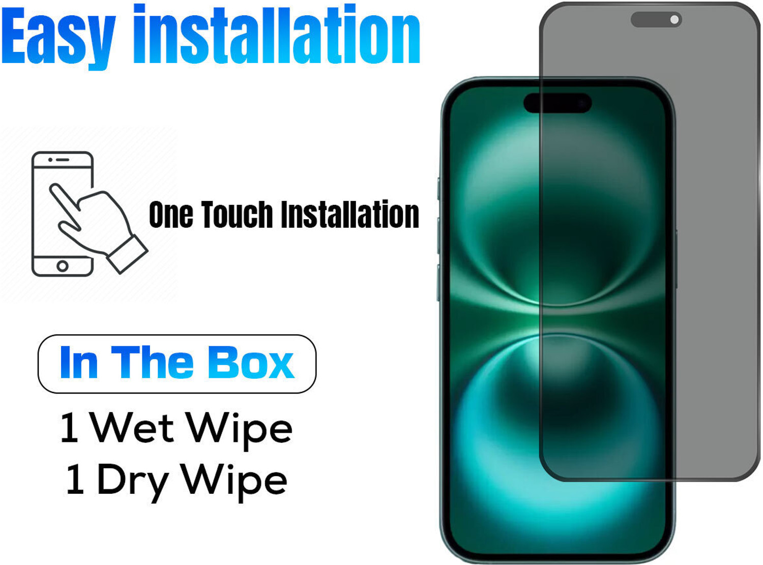 Image of Gorilla Cases Edge To Edge Tempered Glass for Apple iPhone 16