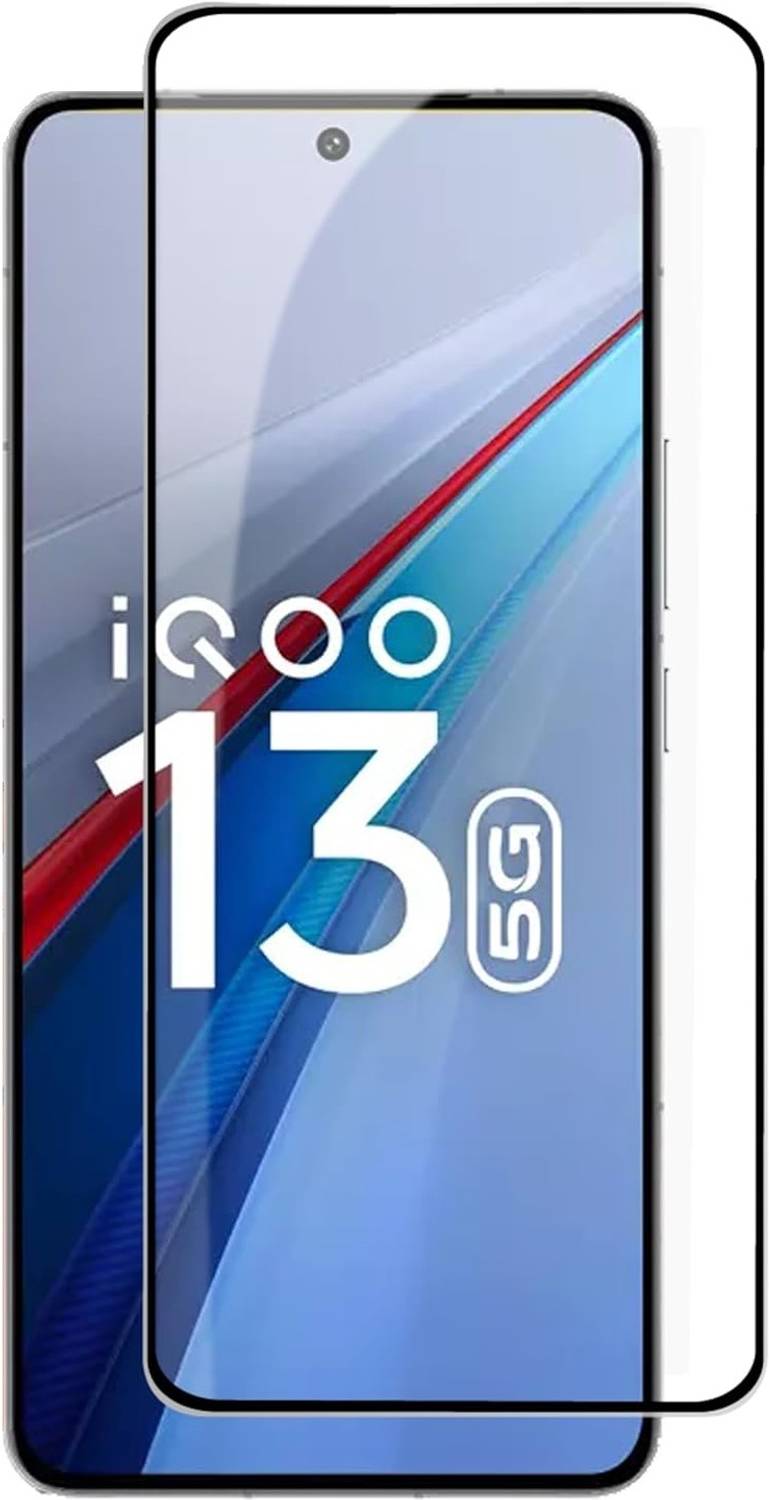 INFINITYWORLD Edge To Edge Tempered Glass for iQOO 13 5G, IQOO 13 5G