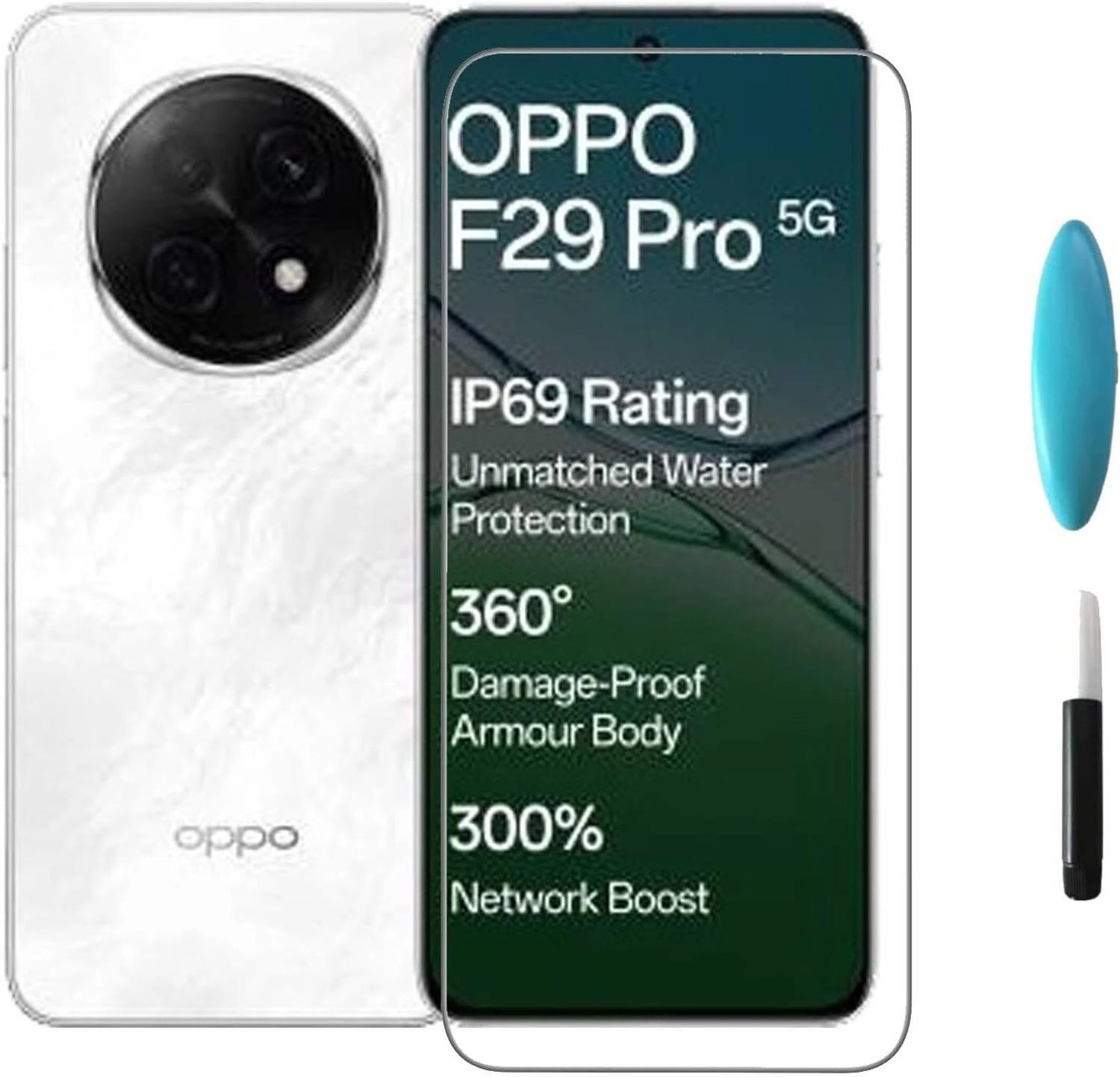 Gorilaa OG Edge To Edge Tempered Glass for OPPO F29 Pro 5G