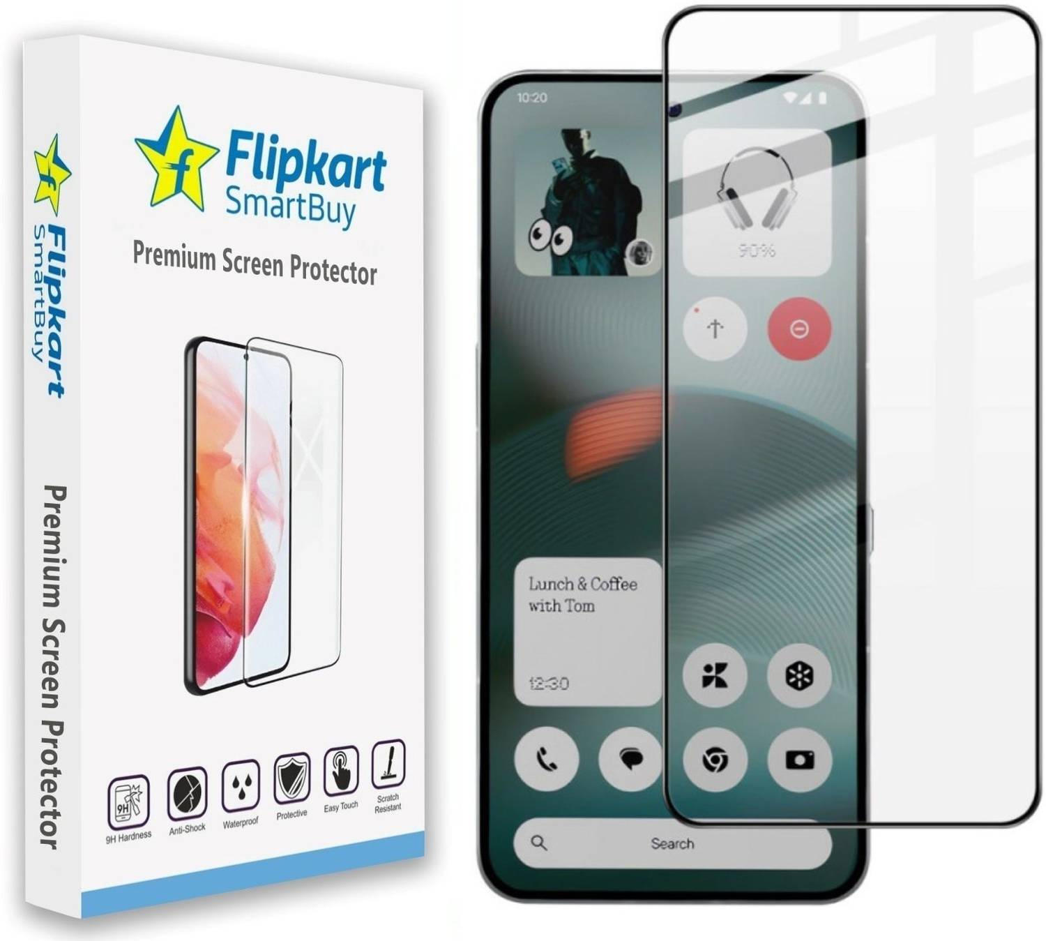 Flipkart SmartBuy Edge To Edge Tempered Glass for CMF Phone 2 Pro