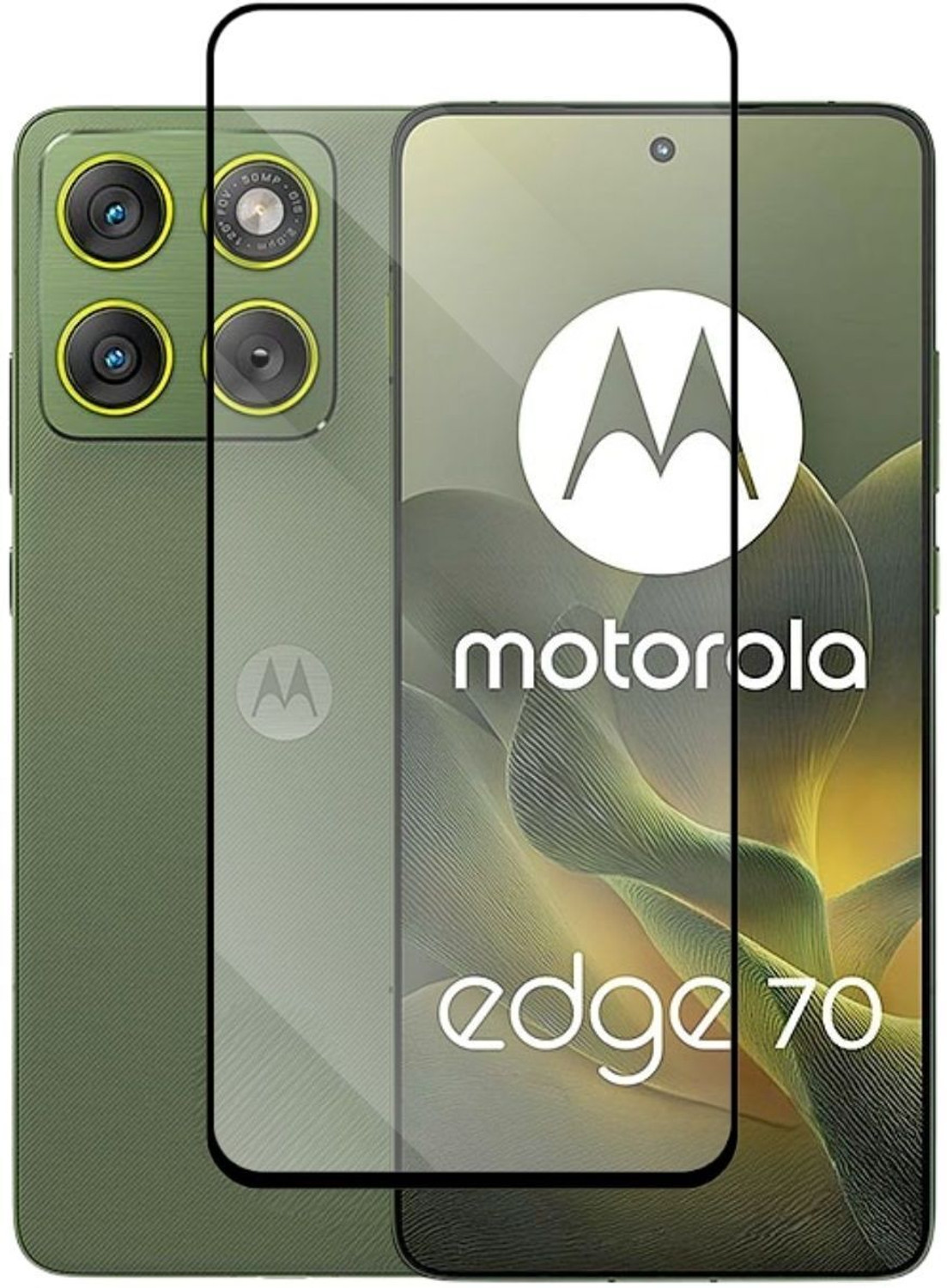 Image of KWINE CASE Edge To Edge Tempered Glass for Motorola Moto Edge 70 5G