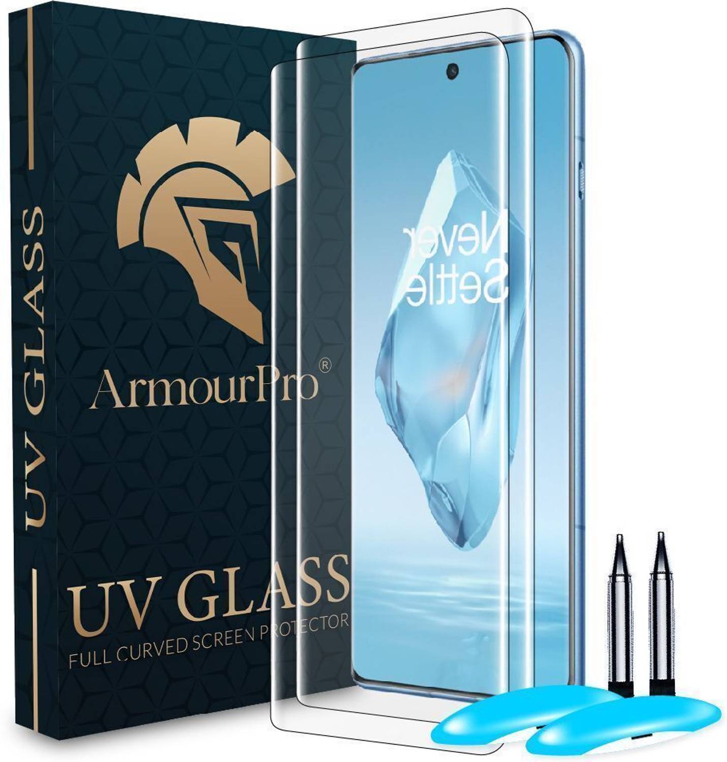 ArmourPro Edge To Edge Tempered Glass for OnePlus 12R 5G