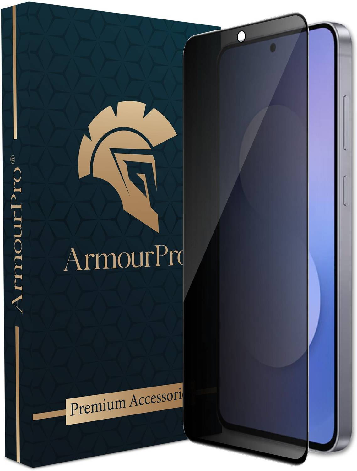 ArmourPro Edge To Edge Tempered Glass for Samsung Galaxy S25 FE 5G, Samsung S25 FE 5G, Privacy Anti Spy Glass
