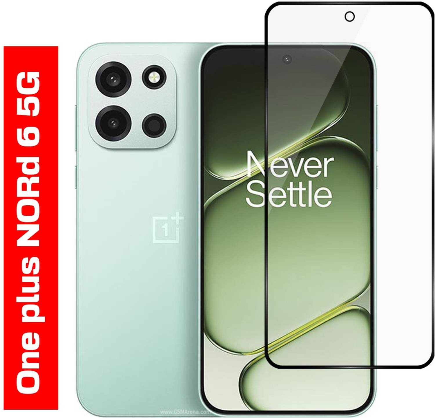 Gorilla Cases Edge To Edge Tempered Glass for One Plus Nord 6