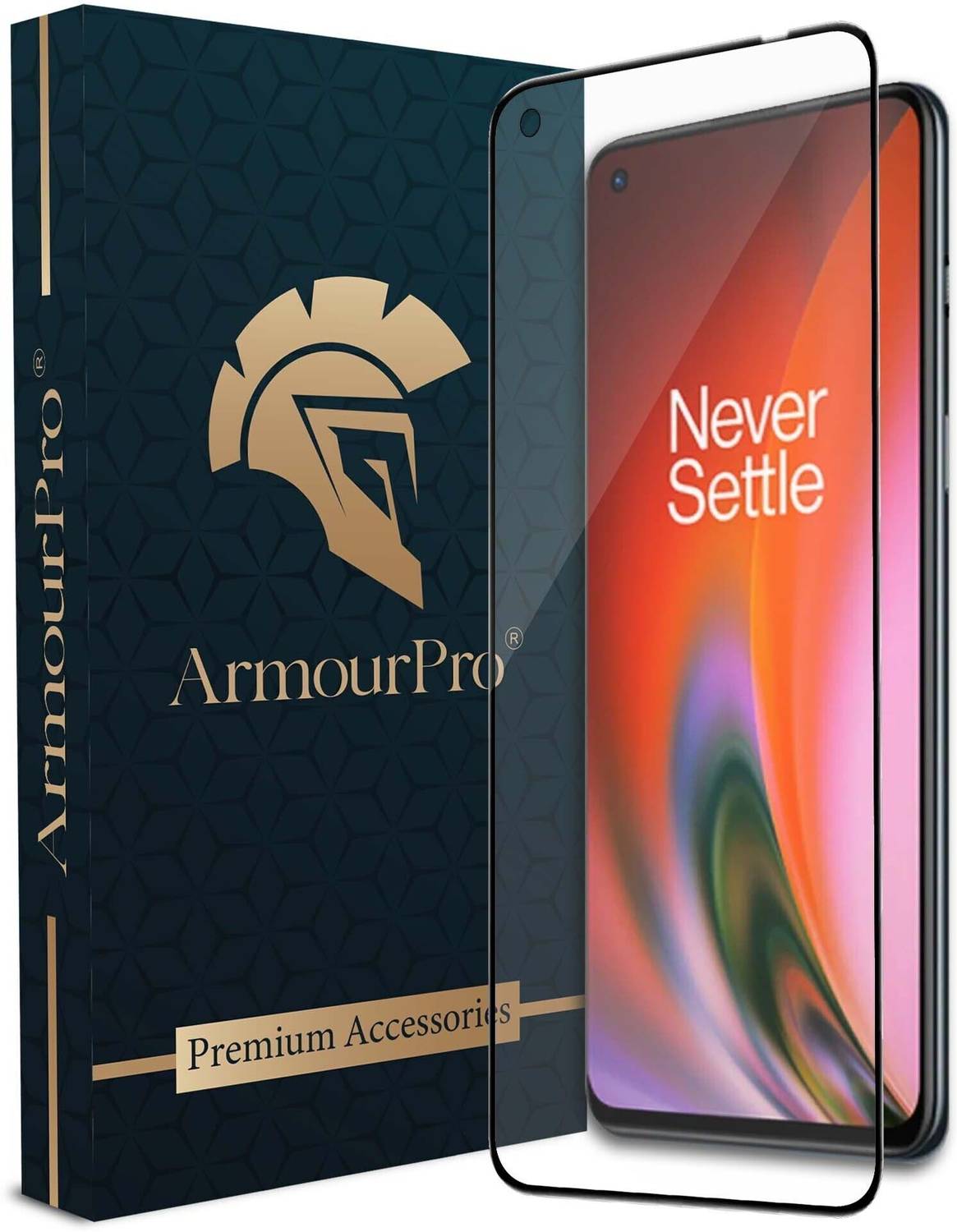 ArmourPro Edge To Edge Tempered Glass for OnePlus Nord 2 5G, OnePlus Nord CE, Nord 2T 5G