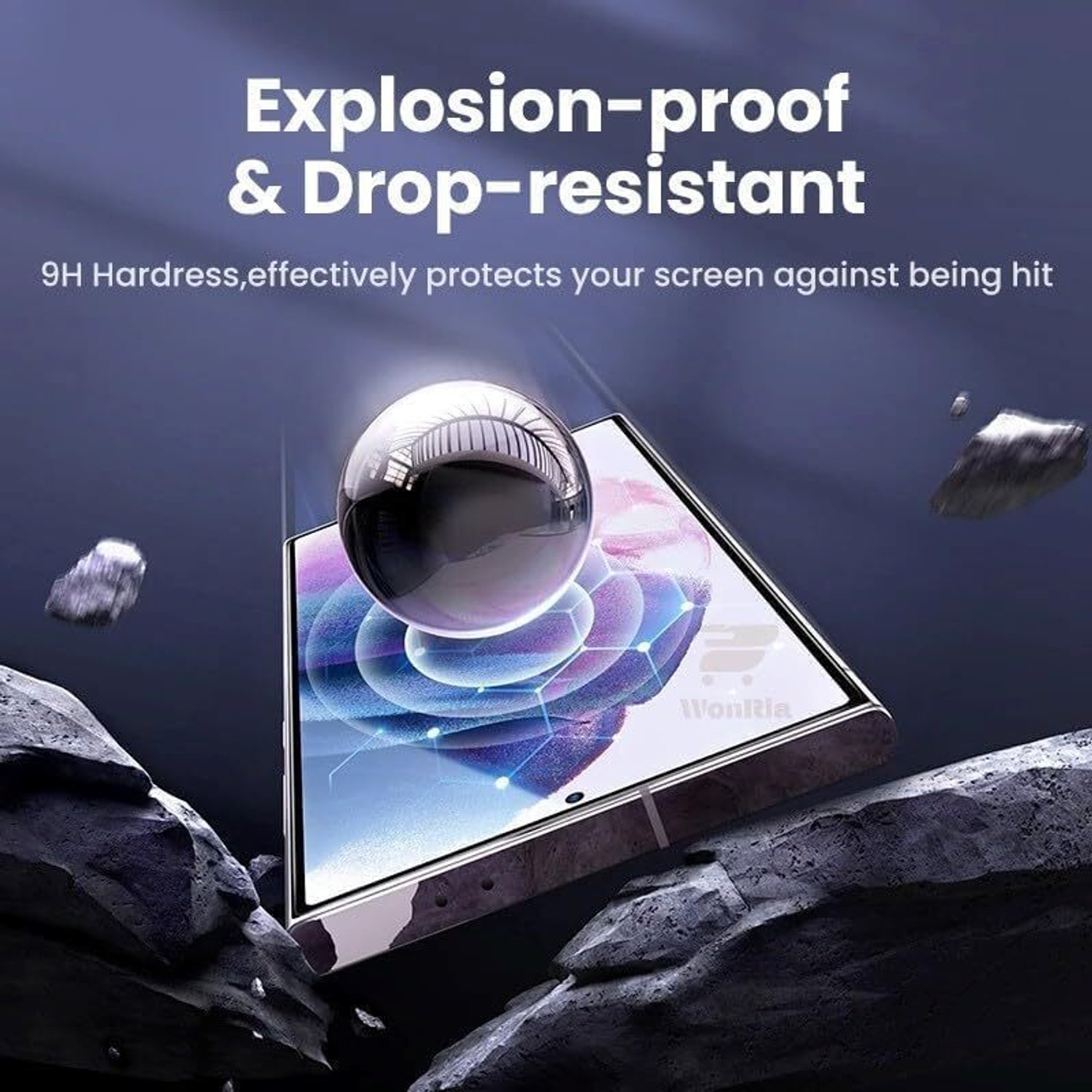 Image of WonReza Edge To Edge Tempered Glass for iQOO Neo 10R 5G