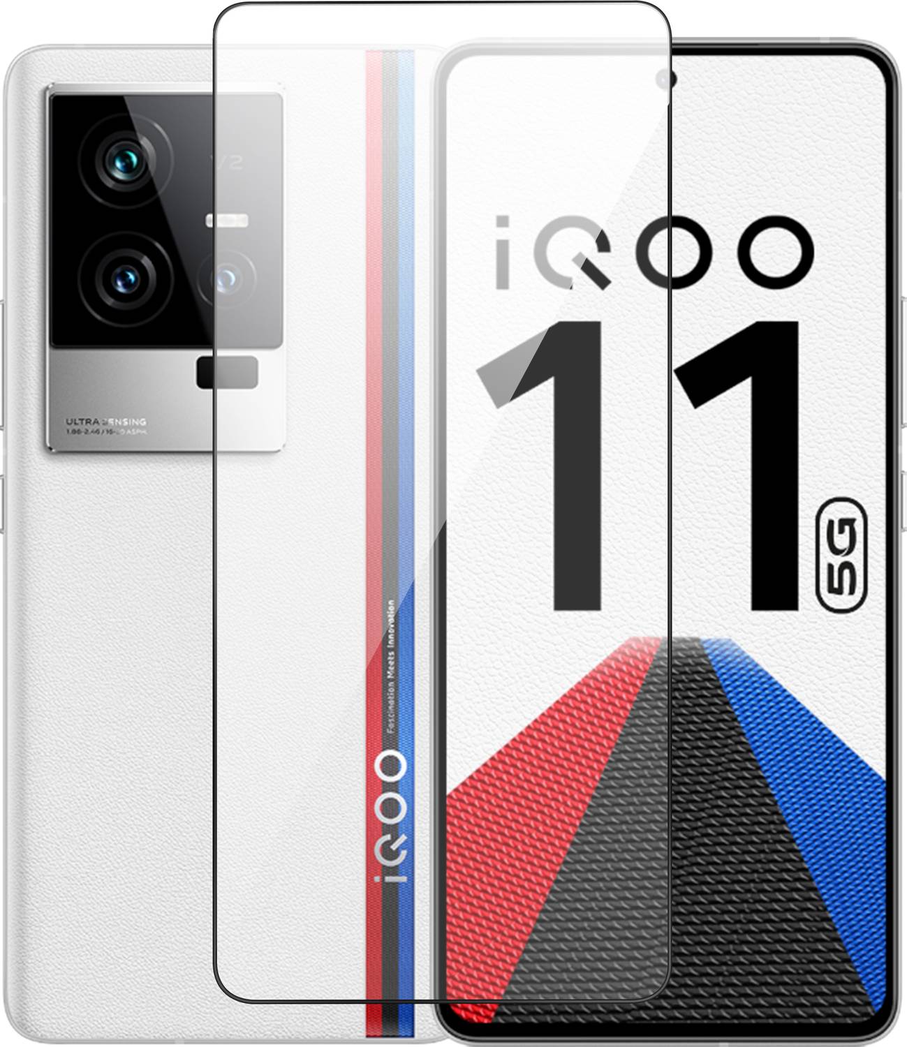 Artistque Edge To Edge Tempered Glass for iQOO 11 5G