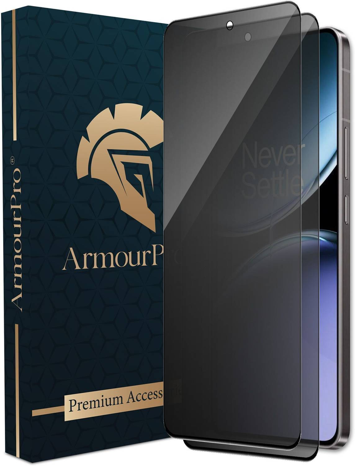 ArmourPro Edge To Edge Tempered Glass for OnePlus Nord 4 5G, OnePlus Nord CE3, OnePlus Nord 3 5G, Priavcy Protector