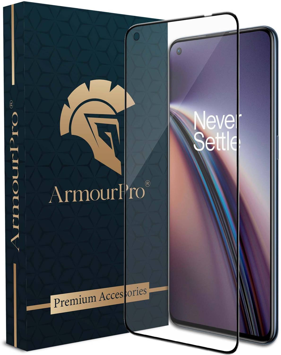 ArmourPro Edge To Edge Tempered Glass for OnePlus Nord CE 5G, OnePlus Nord 2T, OnePlus Nord 2