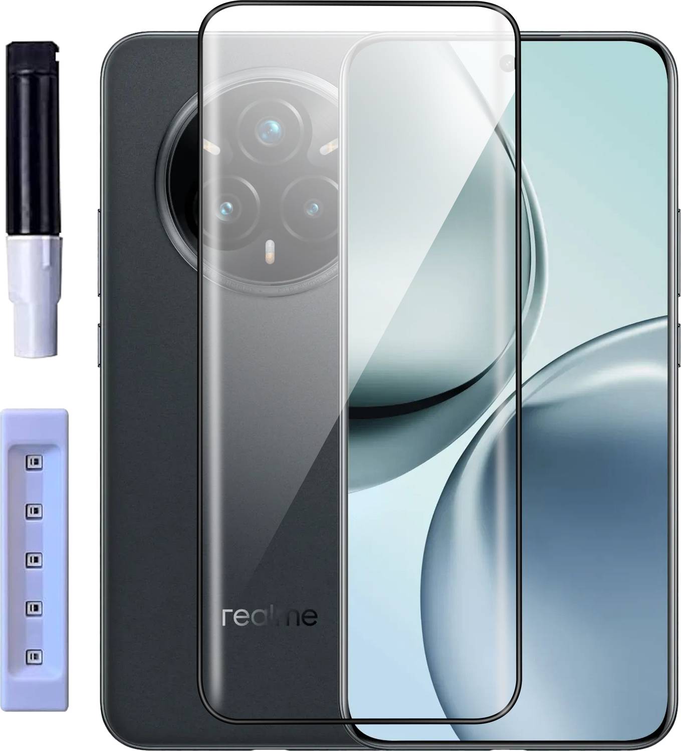 Artistque Edge To Edge Tempered Glass for Realme 14 Pro Plus 5G