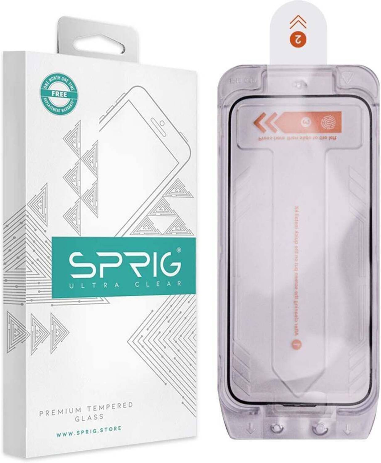 Sprig Edge To Edge Tempered Glass for Apple iPhone 16, iPhone 16