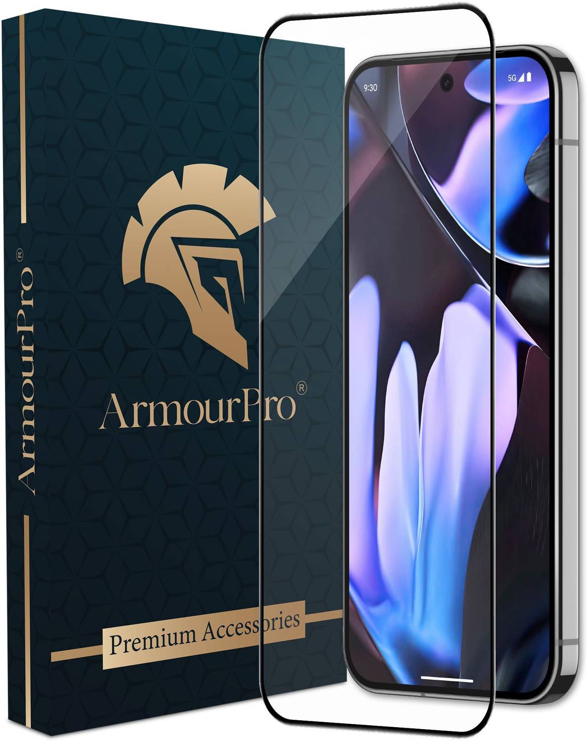ArmourPro Edge To Edge Tempered Glass for Google Pixel 9 Pro, Google Pixel 9 Pro 5G, Pixel 9 Pro 5G