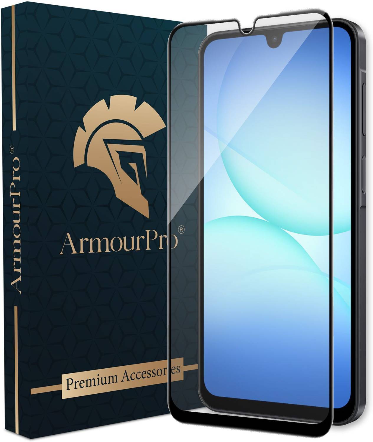 ArmourPro Edge To Edge Tempered Glass for Samsung Galaxy A17 5G, Samsung A17 5G