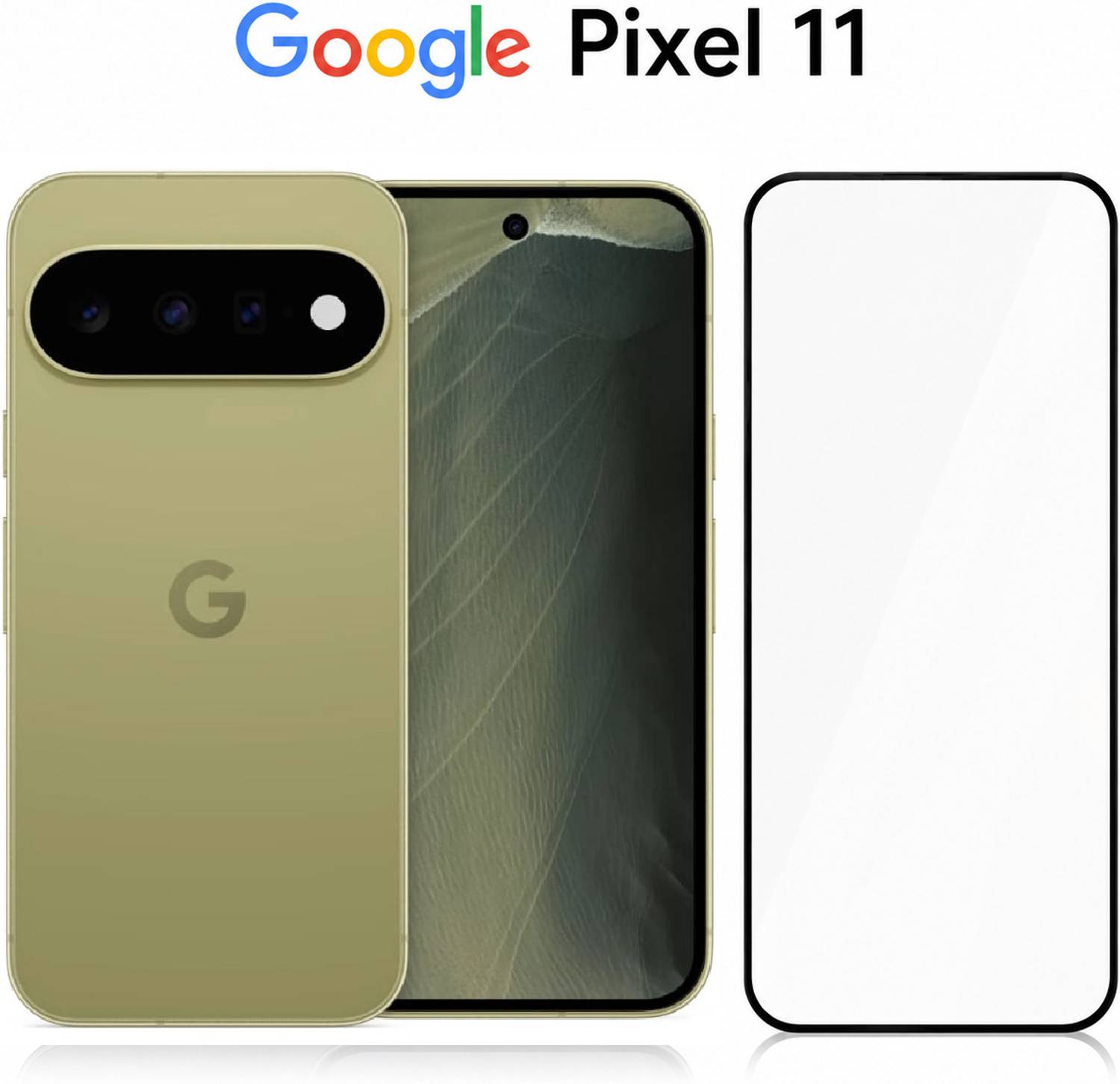 ANCAUG Edge To Edge Tempered Glass for Google Pixel 11