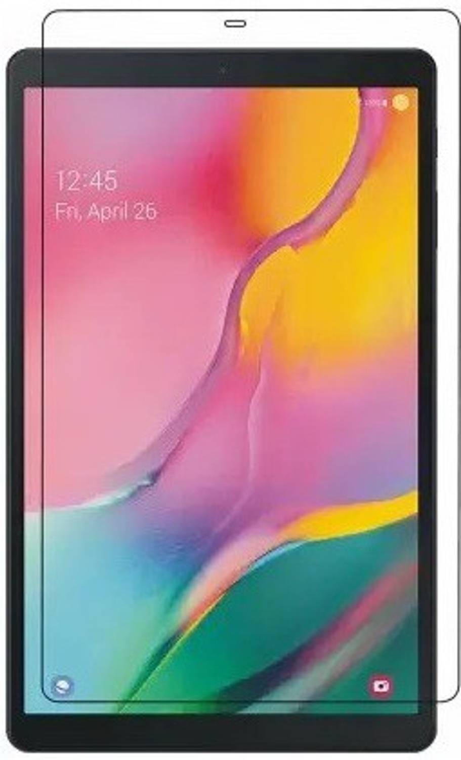 Mersal Edge To Edge Tempered Glass for Samsung Galaxy Tab A 10.1 inch (2019) (SM-T510 SM-T515), Toughened glass has transparency