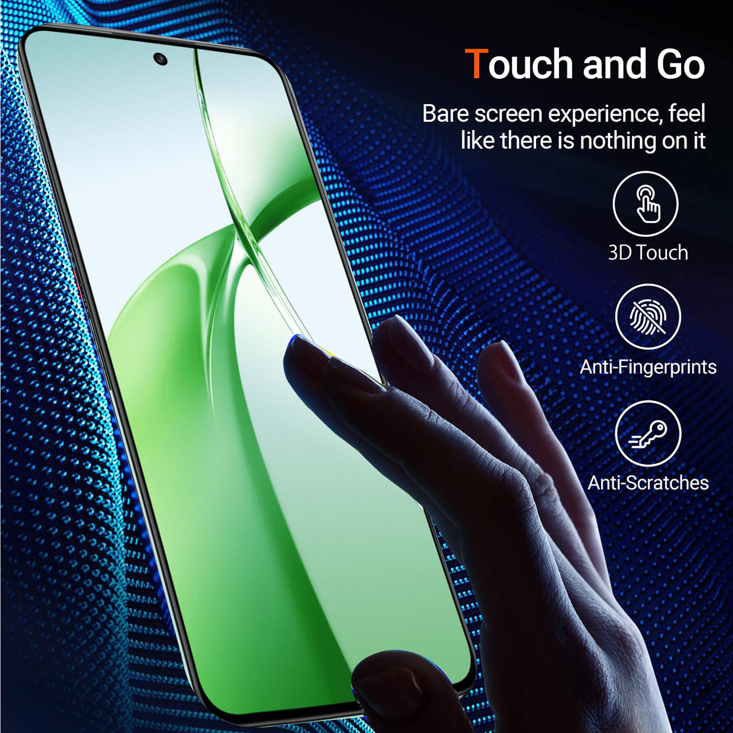 Image of CYOR Edge To Edge Tempered Glass for ONEPLUS NORD CE 4 5G