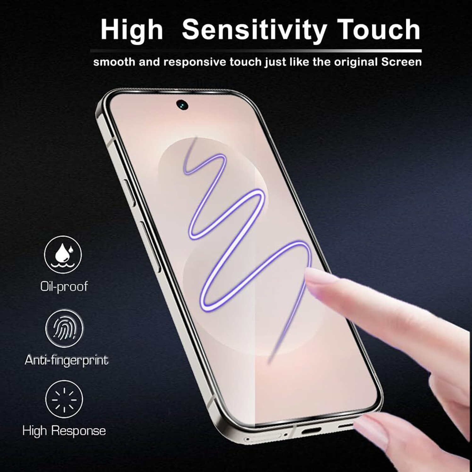 Image of FABEKEE Tempered Glass Guard for Realme 15X 5G Screen Protector Tempered Glass With Edge To Edge Coverage And Easy Installation Kit