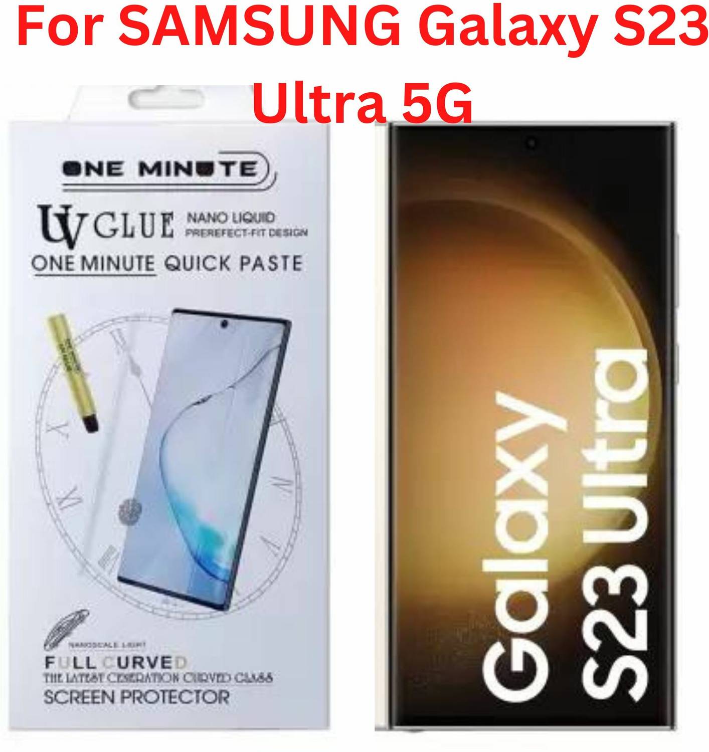 Gorilla Original Edge To Edge Tempered Glass for Samsung Galaxy