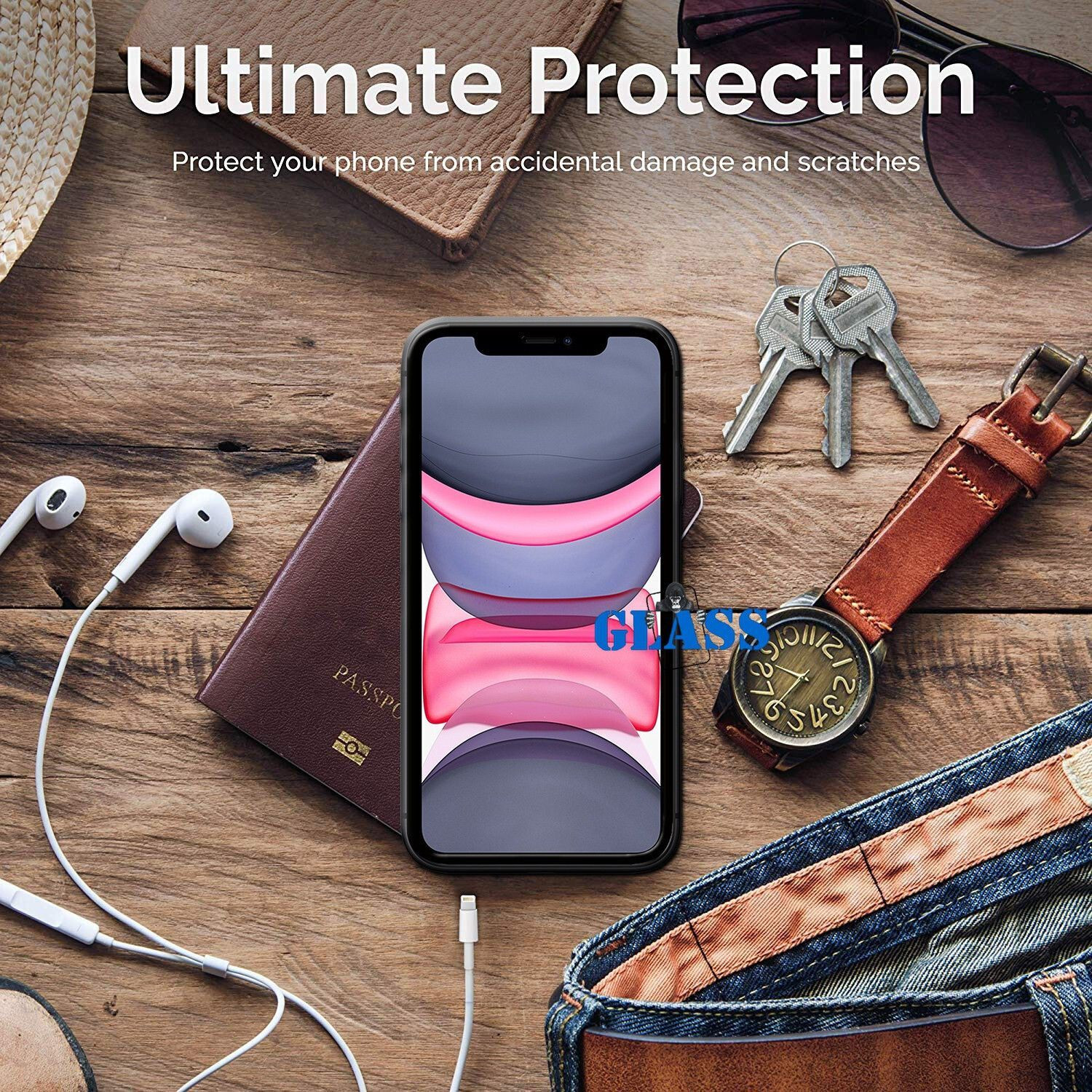 Image of Gorilla Glass Edge To Edge Tempered Glass for Apple iPhone 11, Apple iPhone XR