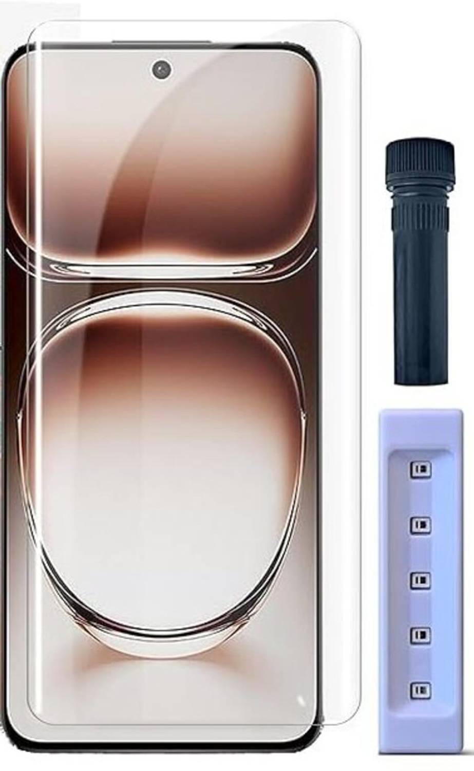 Bodoma Edge To Edge Tempered Glass for Oppo Reno 12 Pro 5G, Oppo Reno 12 Pro