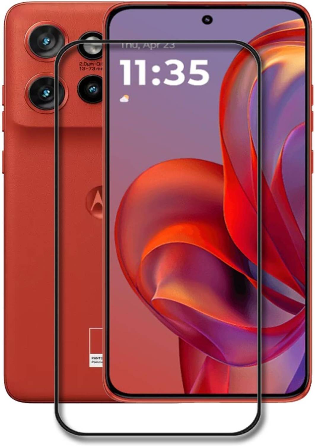 LIKEDESIGN Edge To Edge Tempered Glass for MOTOROLA Edge 50 Neo,